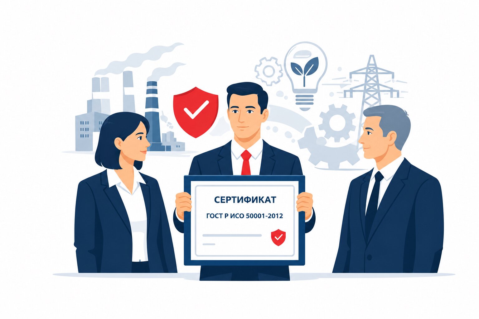 Оформление сертификата ГОСТ Р ИСО 50001-2012 в Вологде и по всей Вологодской области