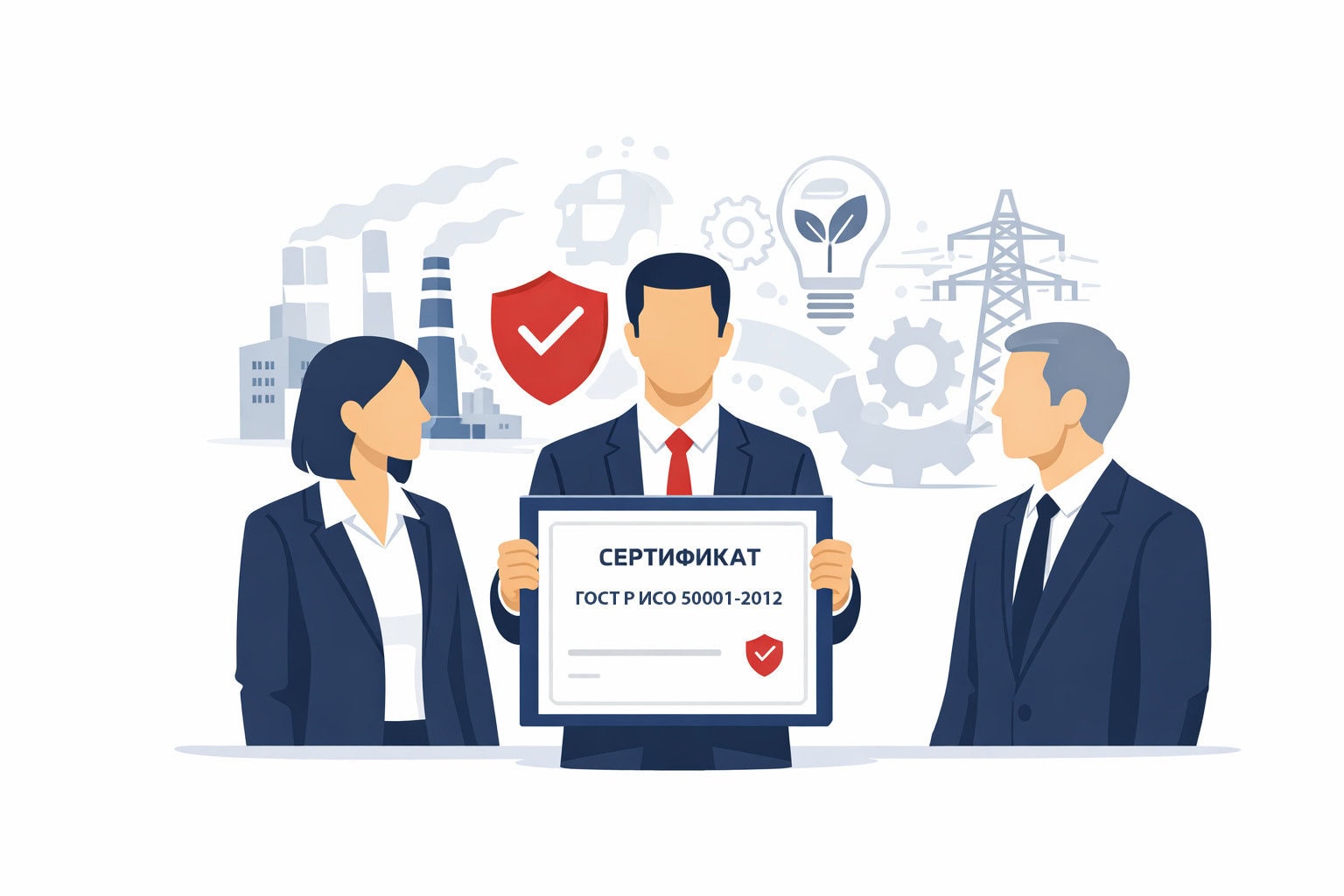 Оформление сертификата ГОСТ Р ИСО 50001-2012 в Вологде и по всей Вологодской области