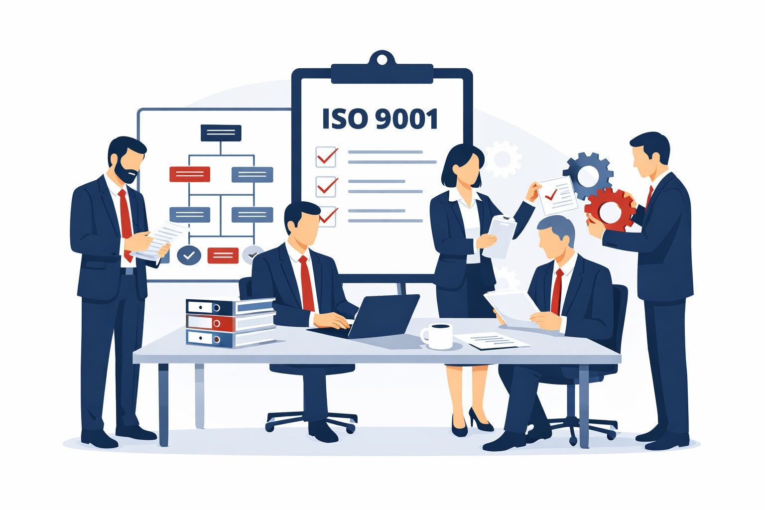 Разработка и внедрение стандартов ISO 9001 на предприятии