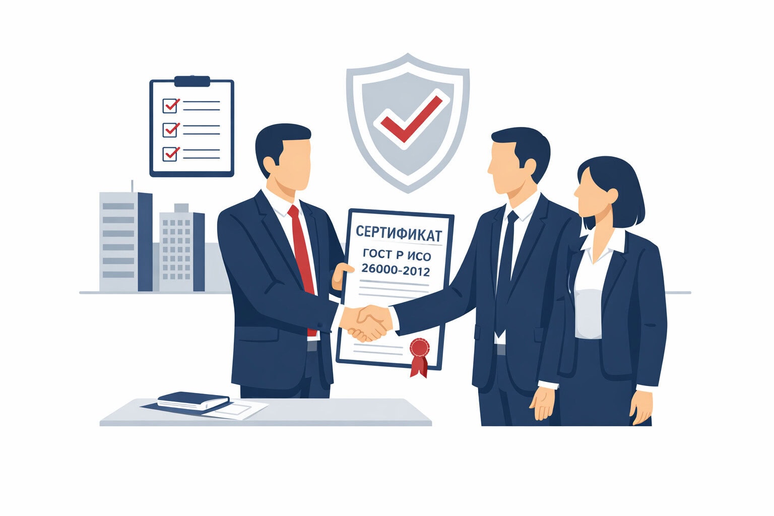 Порядок оформления сертификата ГОСТ Р ИСО 26000-2012 в Вологде