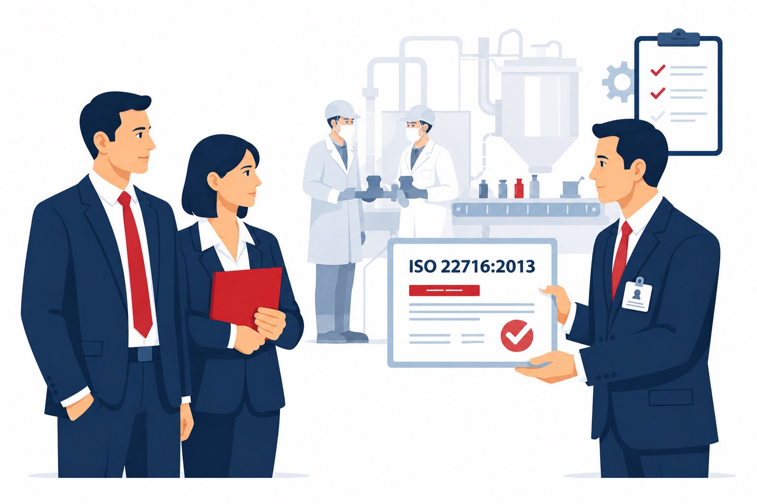Порядок получения сертификата ISO 22716:2013 в Вологде